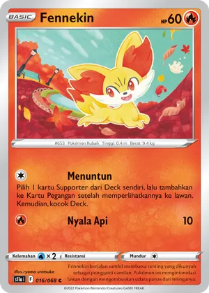 Fennekin (Incandescent Arcana 016/068)