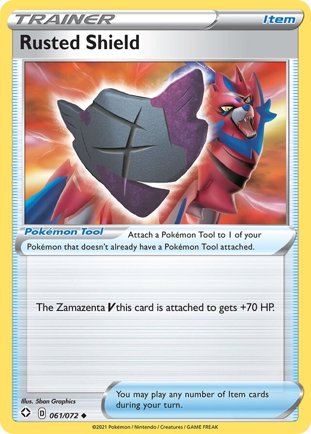 Rusted Shield Shining Fates 061/072 Uncommon