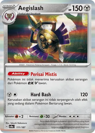 Aegislash (Terastal Festival ex 111/187)