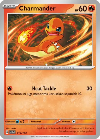 Charmander (ex Compact Deck 015/163)