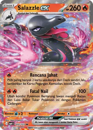 Salazzle ex (Void Blast 032/123)