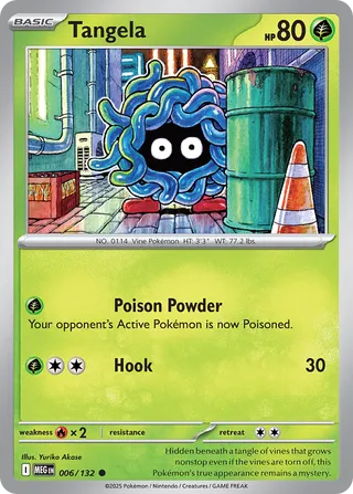 006/132 Tangela MEG Common