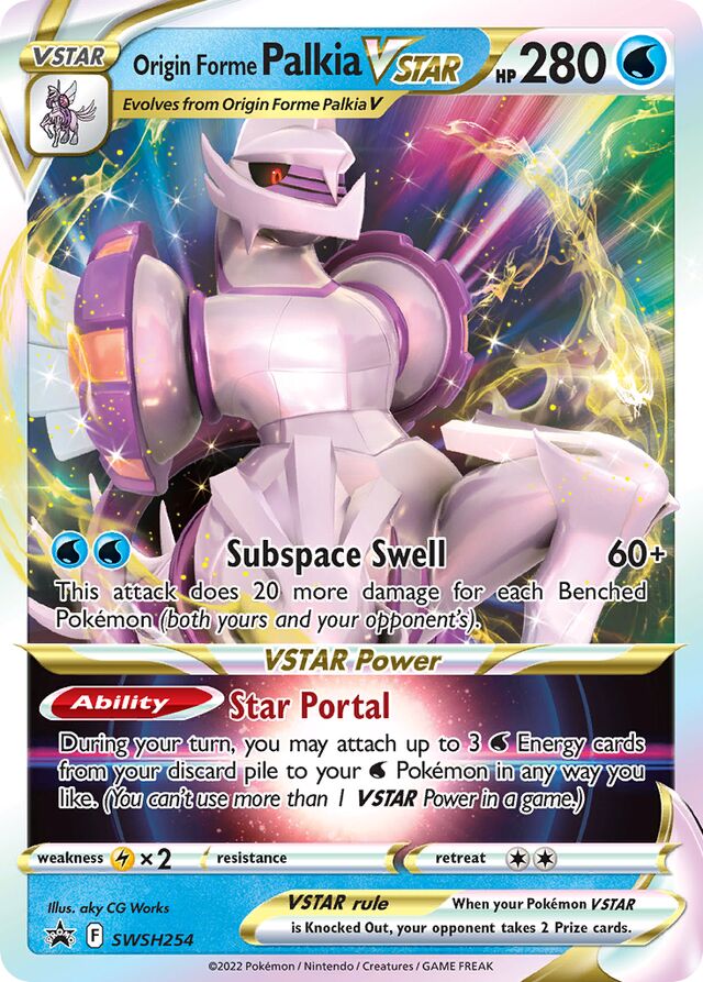 SWSH254 Origin Forme Palkia VSTAR SSP PROMO