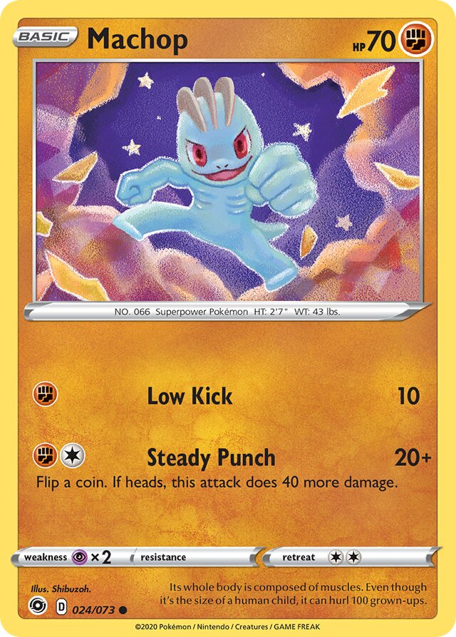 Machop Champion's Path 024/073 Common