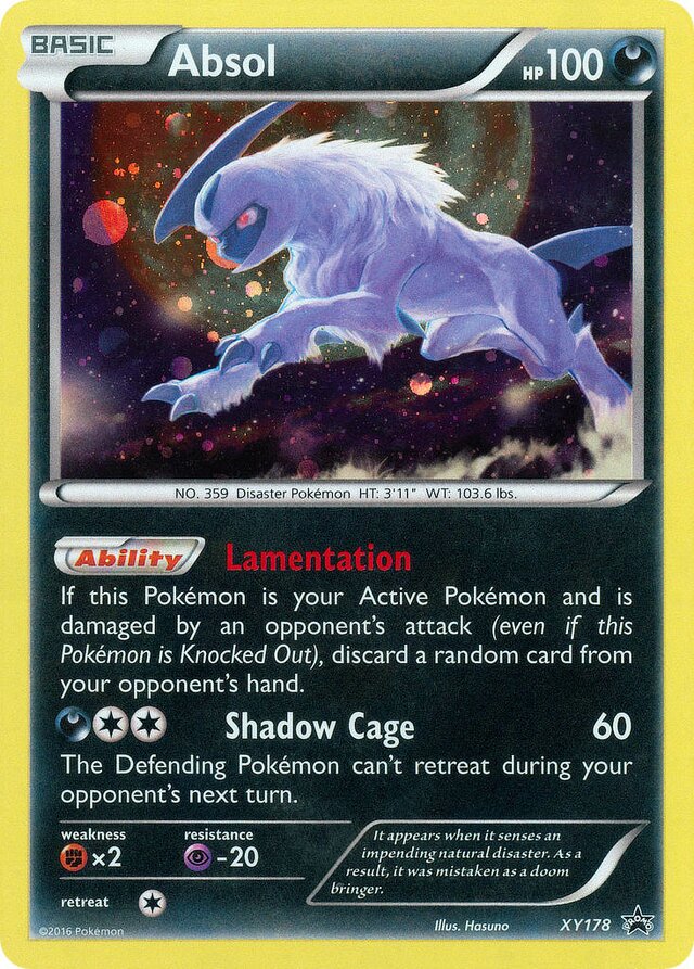 XY178 Absol XYP PROMO
