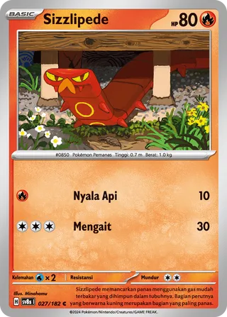 Sizzlipede (Stellar Lightning 027/182)