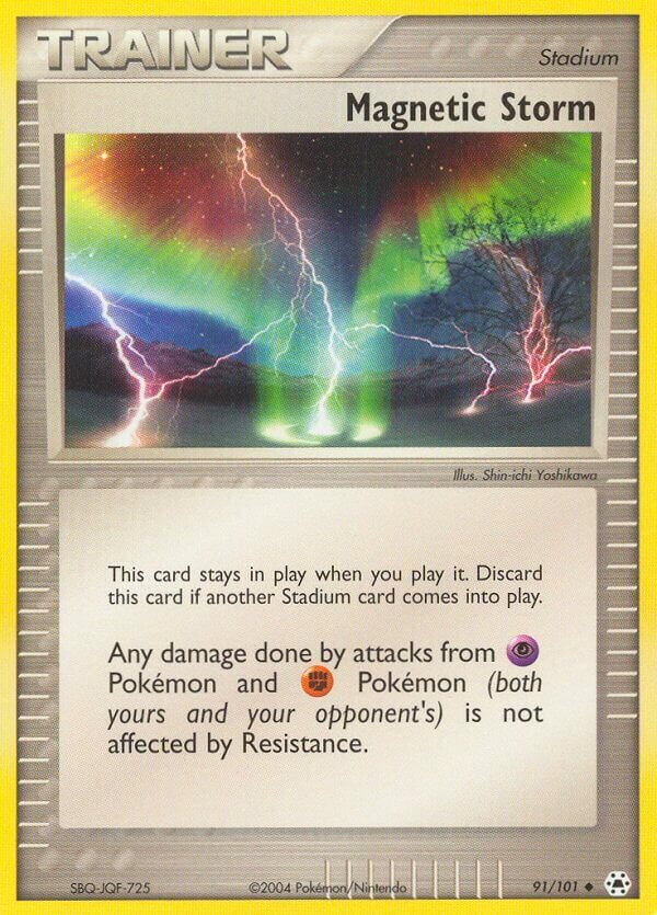 91/101 Magnetic Storm HL Uncommon