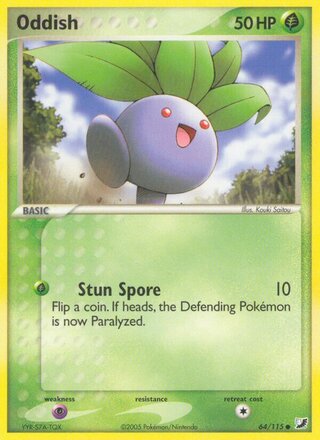 Oddish (EX Unseen Forces 64/115)