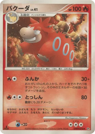 Camerupt (Cry from the Mysterious No. 013)