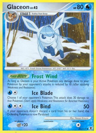 Glaceon (Rising Rivals 41/111)