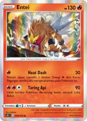 Entei (Single Strike Master 009/070)