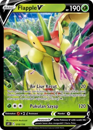 Flapple V (Challenge V Starter Deck 018/156)