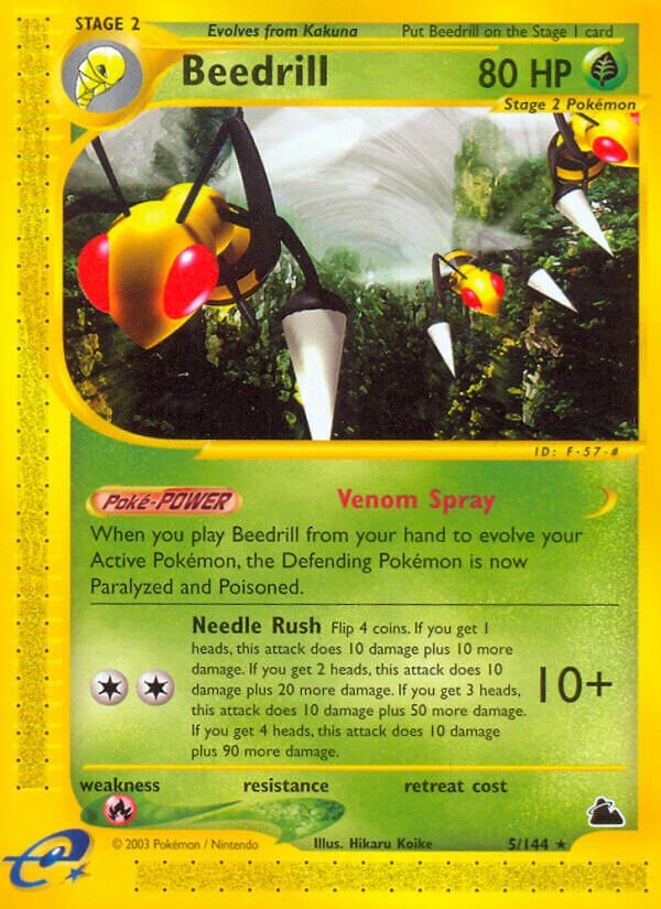 5/144 Beedrill SK Rare