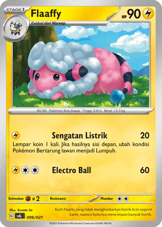 Flaaffy (Fuecoco & Ampharos ex Starter Deck ex 006/021)