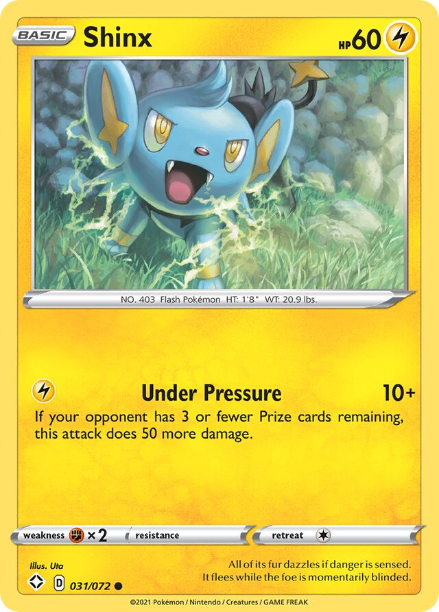 Shinx Shining Fates 031/072 Common