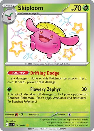 Skiploom (Paldean Fates 097/091)