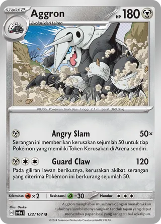 Aggron (Transfiguration Mask 122/167)