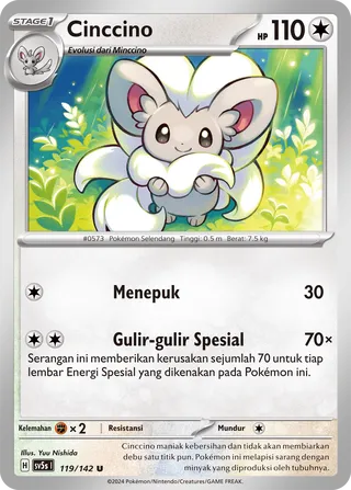 Cinccino (Ace Paradox 119/142)