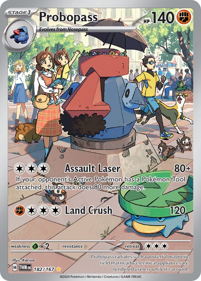182/167 Probopass TWM Illustration Rare