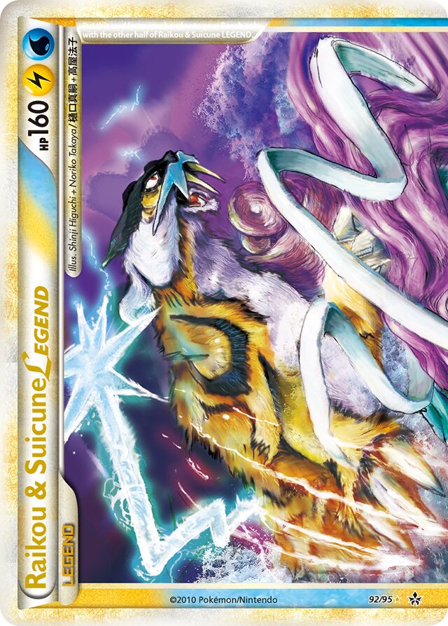 Raikou & Suicune LEGEND (Unleashed 92/95) – TCG Collector