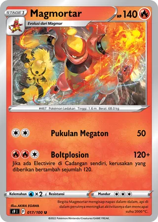 Magmortar (Star Birth 017/100)