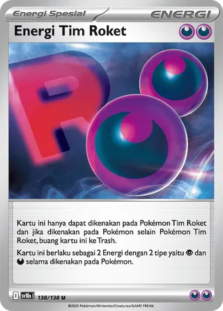 Team Rocket's Energy (Presence of Champions 138/138)
