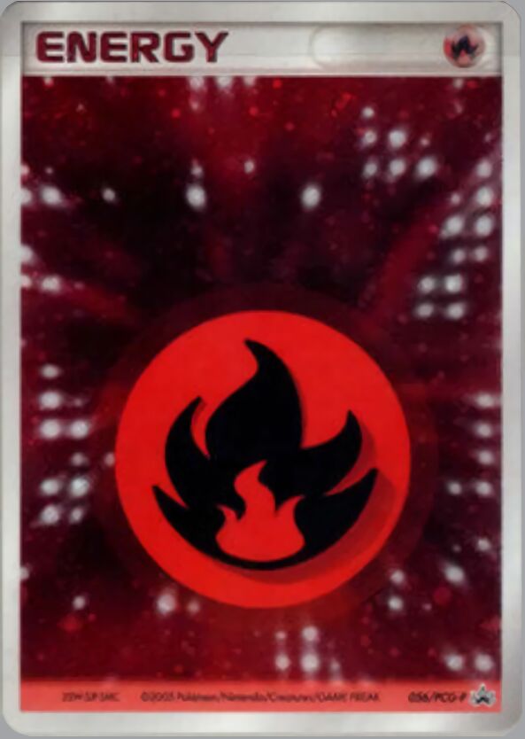 Fire Energy基本炎エネルギー PCG-P Promotional cards 056/PCG-P