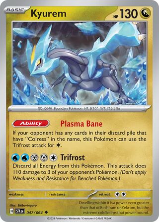 Kyurem (Shrouded Fable 047/064)