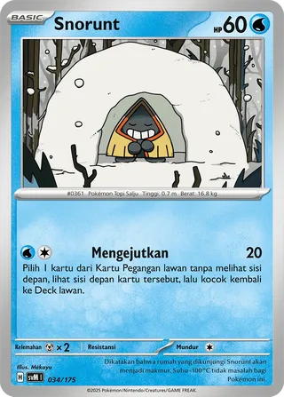 Snorunt (Generations Starter Decks 034/175)