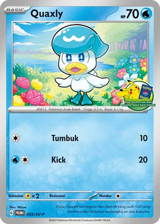 Quaxly (Scarlet & Violet Promos 055/SV-P)