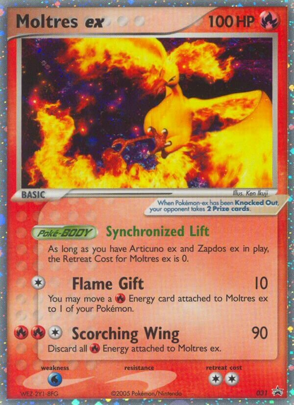Moltres ex Nintendo Promos 31 PROMO