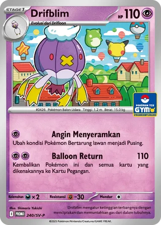 Drifblim (Scarlet & Violet Promos 240/SV-P)