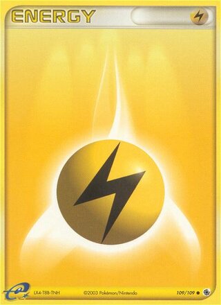 Lightning Energy (EX Ruby & Sapphire 109/109)