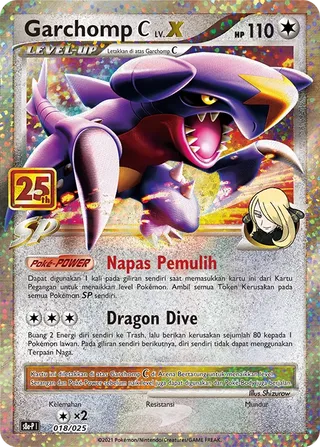 Garchomp C LV.X (25th Anniversary Collection Promos 018/025)