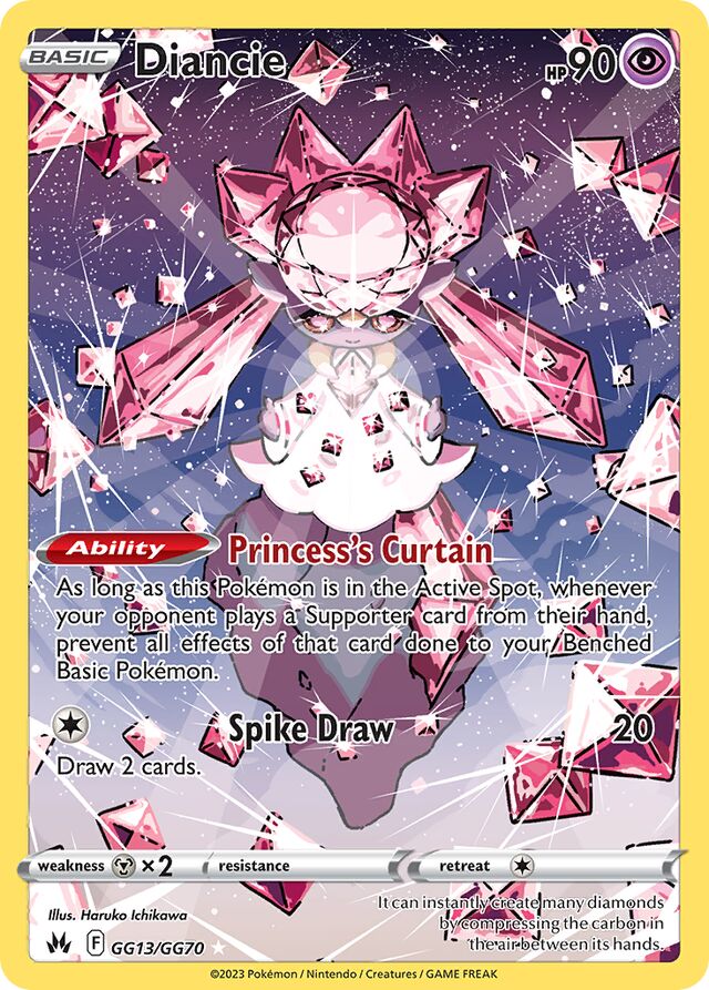 Diancie Crown Zenith GG13/GG70 GGH