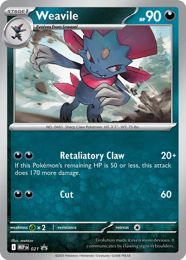 21 Weavile PROMO