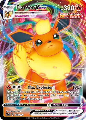 Flareon VMAX (Evolution V Starter Deck 019/172)