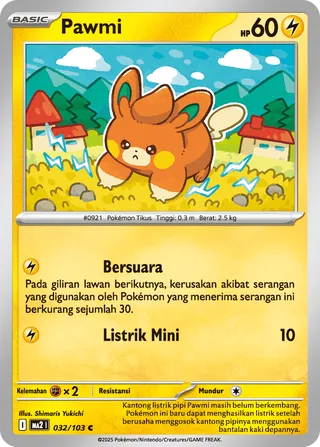 Pawmi (Blue Blaze 032/103)
