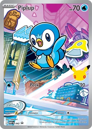 Piplup (Mega Evolution Promos 042)