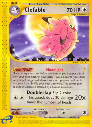 Clefable (Expedition Base Set 41/165)