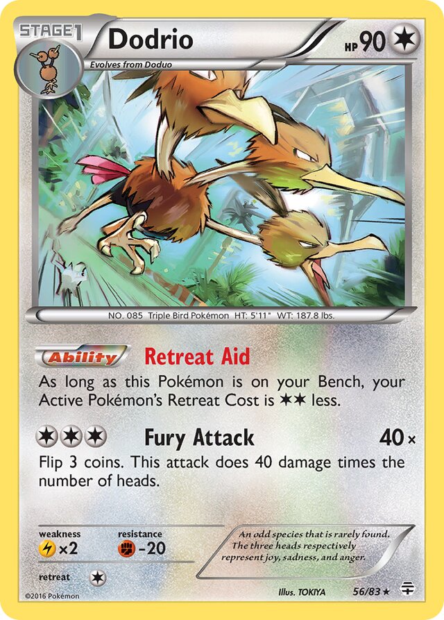 Dodrio Generations 56/83 Rare