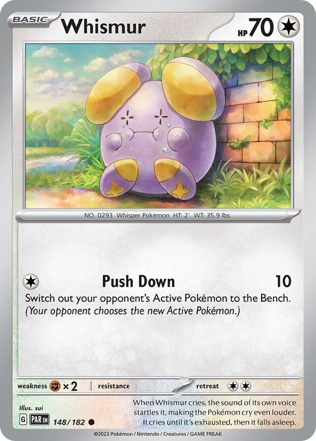 Whismur Paradox Rift 148/182 Common
