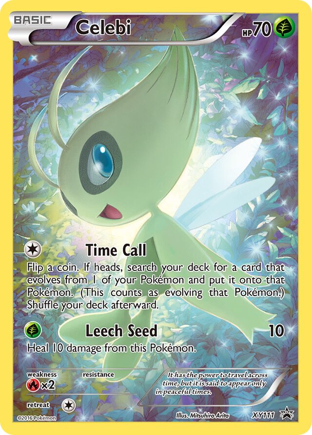 Celebi XY Black Star Promos XY111 PROMO