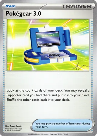 Pokégear 3.0 (WC Deck 2024 (Crushing Thorn) No. 012)