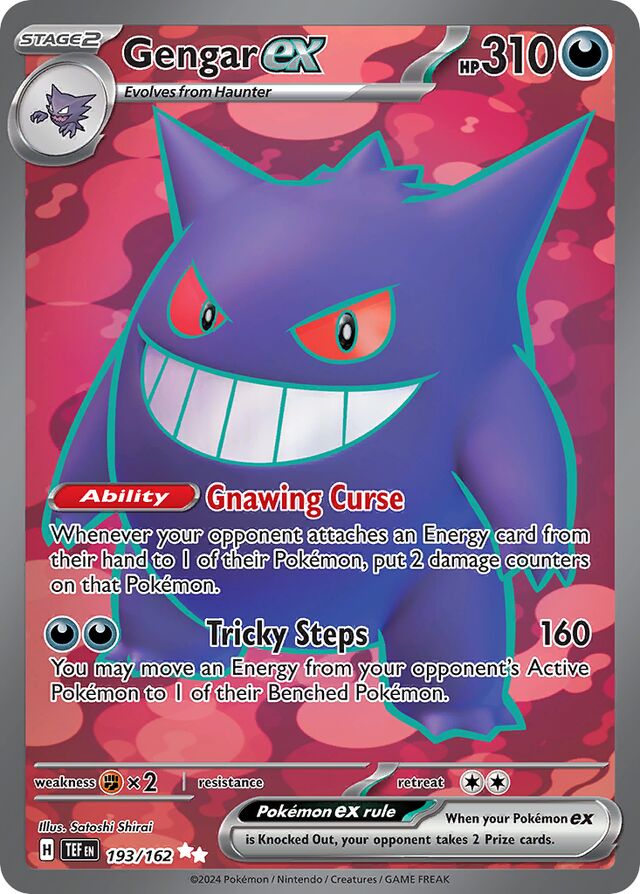 Gengarex Temporal Forces 193/162 Ultra Rare