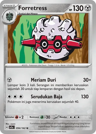 Forretress (Ace Paradox 094/142)