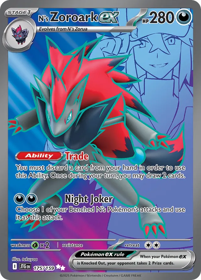 N's Zoroarkex Journey Together 175/159 Ultra Rare