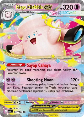 Mega Clefable ex (Void Blast 051/123)
