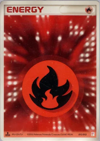 Fire Energy (Master Kit (Torchic) 011/015)