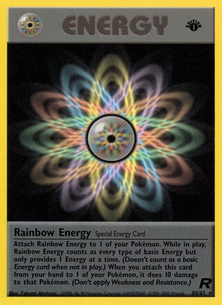 Rainbow Energy (Team Rocket 80/82)